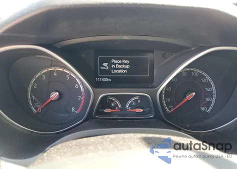 2016 Ford Focus St from USA, damaged, VIN 1FADP3L93GL209255